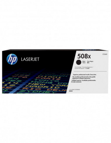 Toner ORIGINAL HP 508X noir CF360X...