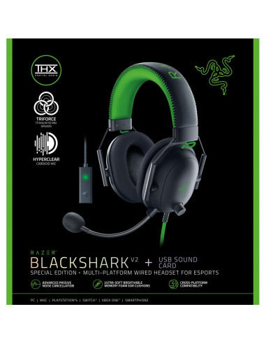 Casque micro gamer RYZER BLACKSHARK...