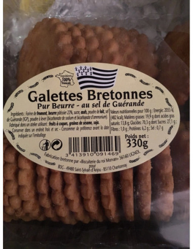 Galettes fines Pure Beurre  x46 330gr...