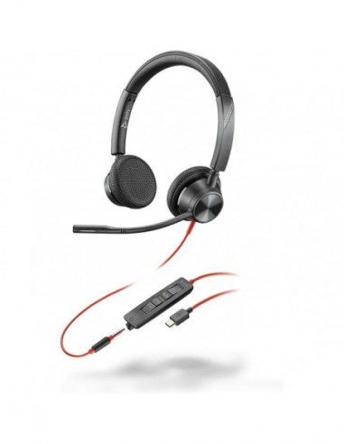 Micro casque Poly Blackwire 3325...