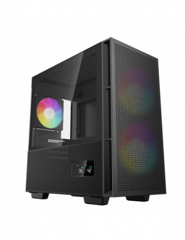 Boitier DEEPCOOL CH360 Digital noir...