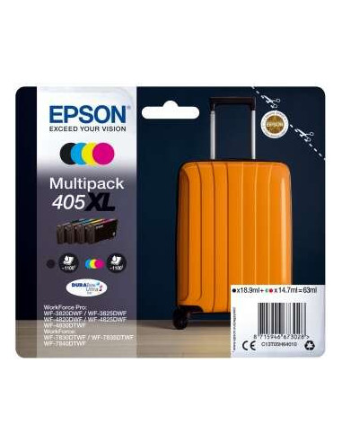 Pack de 4 cartouches ORIGINALES EPSON...