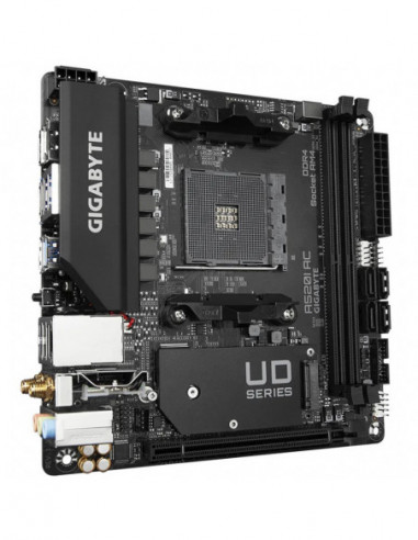 Carte mere GIGABYTE A520I AC 2D4 M.2...