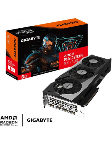 RX 7600 8GB Gigabyte Gaming OC GDDR6