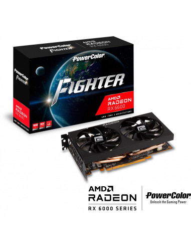 RX 6600 8GB Powercolor Fighter Radeon...