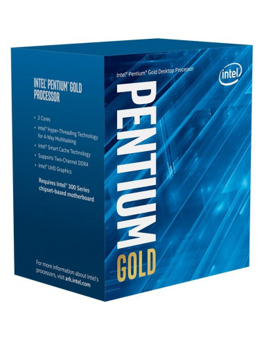 Intel PENTIUM Gold G6400 BOX 2x4 58W...